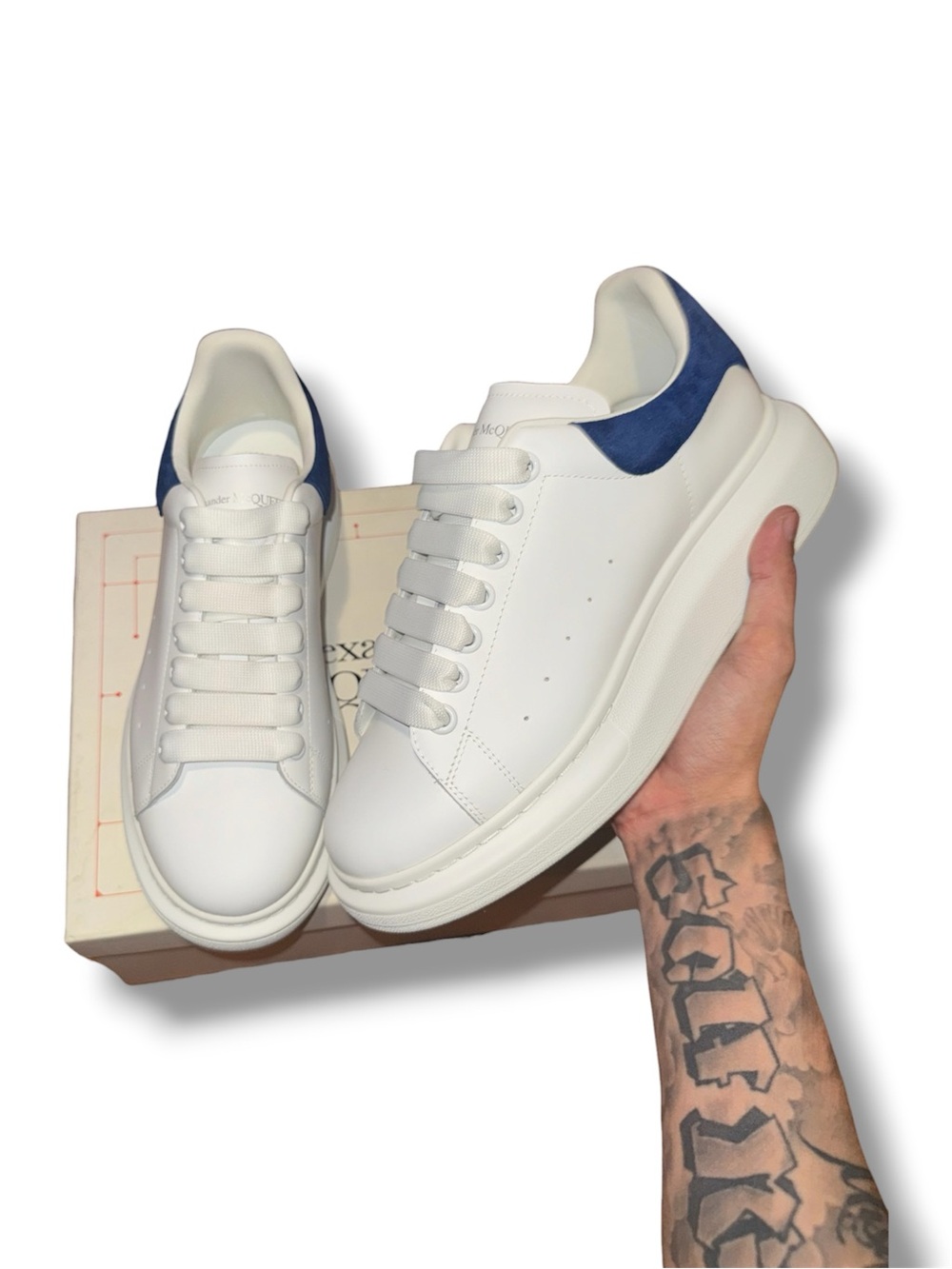 Alexander McQueen ‘White Paris Blue’